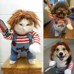 DOWNYPAWS - Costume de poupée amusante pour petit chien