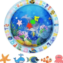 DOWNYPAWS - Coussin d'eau- lit pour chat jouets gonflables--diamètre 60cm