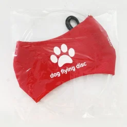 DOWNYPAWS - Discovolant lumineux rechargeable avec led pour chien feu rouge