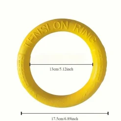 DOWNYPAWS - Disque Durable Pour Chien - Idéal Pour Entraînement, Tir à La Corde Et Natation