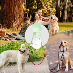 DOWNYPAWS - Distributeur d'eau pour chien - sans fuite, 320ml