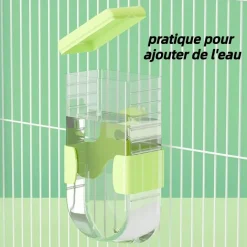 DOWNYPAWS - Distributeur eau - suspendue abreuvoir automatique anti - goutte