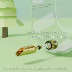 DOWNYPAWS - Distributeur eau - suspendue abreuvoir automatique anti - goutte