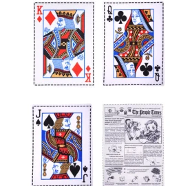 DOWNYPAWS - Ensemble de 4 jouets pour chien jqk + journal