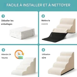 DOWNYPAWS - Escalier pour chien