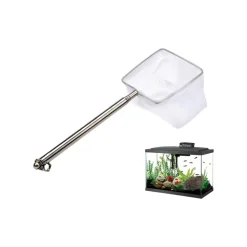 DOWNYPAWS - Filet pêche mini maille fine - manche télescopique