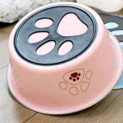 DOWNYPAWS - Gamelle en acier inoxydable pour chien et chat