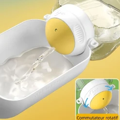 DOWNYPAWS - Gourde pour chien avec nourriture