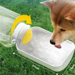 DOWNYPAWS - Gourde pour chien avec nourriture