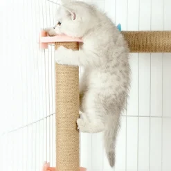 DOWNYPAWS - Griffoir pour chat -40cm-peut être fixé dans la cage