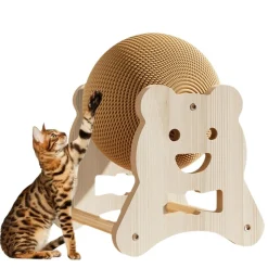 DOWNYPAWS - Jouet griffoir boule pour chat 17.8*16*20.5cm
