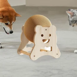 DOWNYPAWS - Jouet griffoir boule pour chat 17.8*16*20.5cm