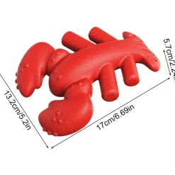 DOWNYPAWS - Jouets à mâcher pour chiens en forme de homard -13.2*5.7*17cm
