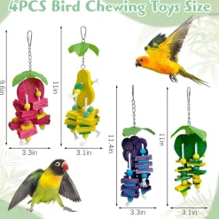 DOWNYPAWS - Jouets à ronger - lot de 4 puzzle d'entraînement