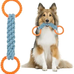 DOWNYPAWS - Jouets en corde, jouets de tir à la corde atténuation de l'anxiété, matériau durable, bonne dimension, conception fonctionnelle