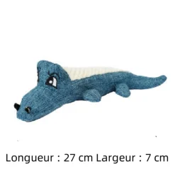 DOWNYPAWS - Jouets pour chiens en forme de crocodile, d'âne, de mouton, de renard, de lapin, d'éléphant, de cochon