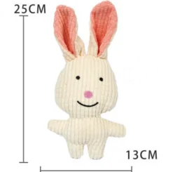 DOWNYPAWS - Jouets pour chiens en forme de crocodile, d'âne, de mouton, de renard, de lapin, d'éléphant, de cochon