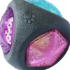 DOWNYPAWS - Jouets pour chiens de compagnie: jouets de loisirs résistants aux morsures balles d'entraînement interactive sonores et lumineuses