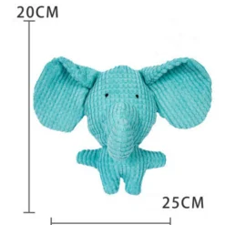 DOWNYPAWS - Jouets pour chiens en forme de crocodile, d'âne, de mouton, de renard, de lapin, d'éléphant, de cochon