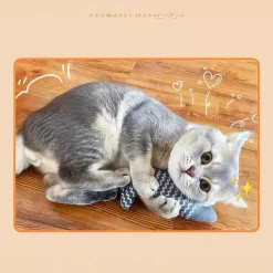 DOWNYPAWS - Jouets pour chats: simulation d'herbe à chat poisson teaser dentition