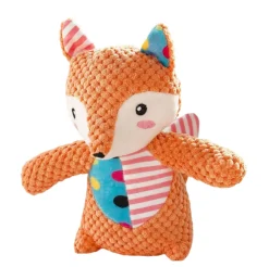 DOWNYPAWS - Jouets pour chiens en forme de crocodile, d'âne, de mouton, de renard, de lapin, d'éléphant, de cochon