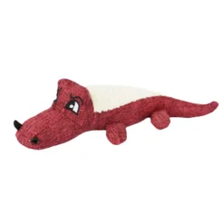 DOWNYPAWS - Jouets pour chiens en forme de crocodile, d'âne, de mouton, de renard, de lapin, d'éléphant, de cochon