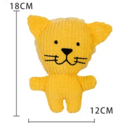 DOWNYPAWS - Jouets pour chiens en forme de crocodile, d'âne, de mouton, de renard, de lapin, d'éléphant, de cochon