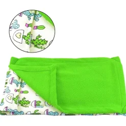 DOWNYPAWS - Lit - confortable, chaud, avec oreiller, couverture et housse en peluche