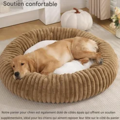 DOWNYPAWS - Lit pour chat et chien kaki