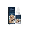 DOWNYPAWS - Lotion pour les yeux des animaux de compagnie, 10 ml