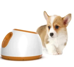 DOWNYPAWS - Machine à lancer de balles pour chiens: jouet interactif pour animaux de compagnie