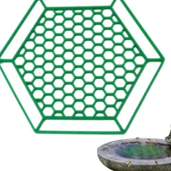 DOWNYPAWS - Plateau d'eau pour insectes - ruche avec bordure creuse flottant vert