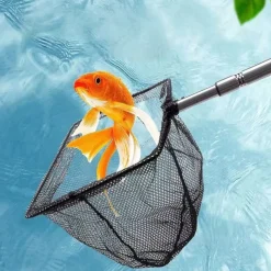 DOWNYPAWS - Épuisette carrée inoxydable télescopique