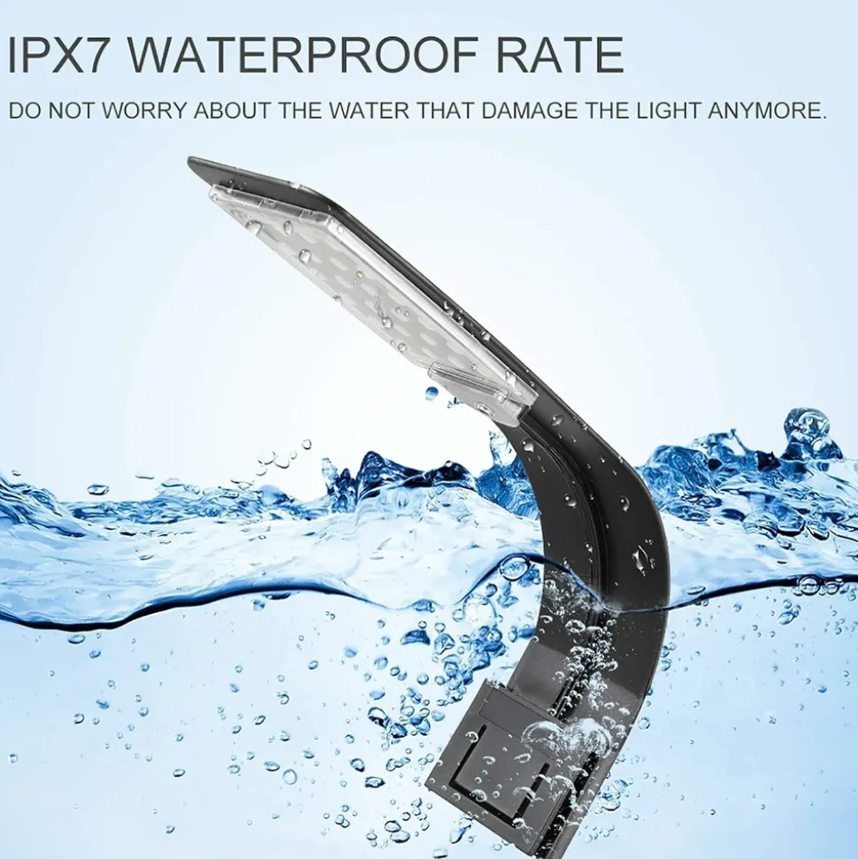 DOWNYPAWS - Rampe led 10w blanc/bleu pour aquarium 30-60cm