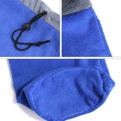 DOWNYPAWS - Serviette de bain - absorbante pour petits animaux