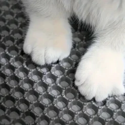 DOWNYPAWS - Tapis anti-éclaboussures et anti-taches pour litière pour chat 45*60cm