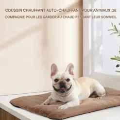 DOWNYPAWS - Tapis chauffant pour chat et chien - sans électricité - portable et antidérapant