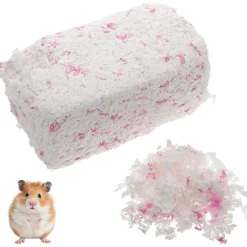 DOWNYPAWS - Tapis d'entraînement - anti - odeurs 450g rouge et blanc