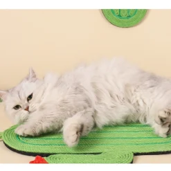DOWNYPAWS - Tapis griffoir chat sisal cactus 44*30cm