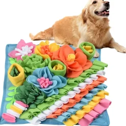 DOWNYPAWS - Tapis 39x39 cm - jeu interactif pour chien et chat