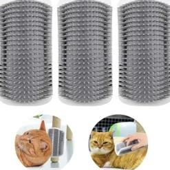 DTOPBUYAGE - 3 brosse chat pour auto-épilation