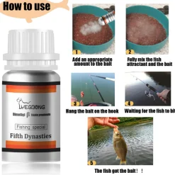 DTOPBUYAGE - Attractif pour appâts de pêche, 30 g - dtopbuyage