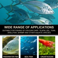 DTOPBUYAGE - Attractif pour poissons (attractif à acide fruitique), 60 ml - dtopbuyage