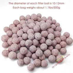 DTOPBUYAGE - Boule bio 500g pour purification eau aquarium