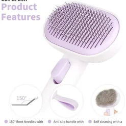 DTOPBUYAGE - Brosse autonettoyante pour chat