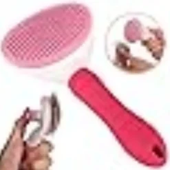 DTOPBUYAGE - Brosse pour chat et chien rose