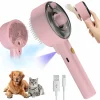 DTOPBUYAGE - Brosse vapeur 4 en 1 pour chat autonettoyante