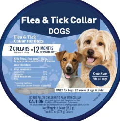 DTOPBUYAGE - Collier antiparasitaire dtopbuyage pour chien