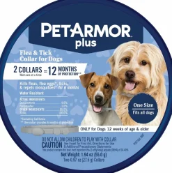 DTOPBUYAGE - Collier anti-puces et tiques pour chien