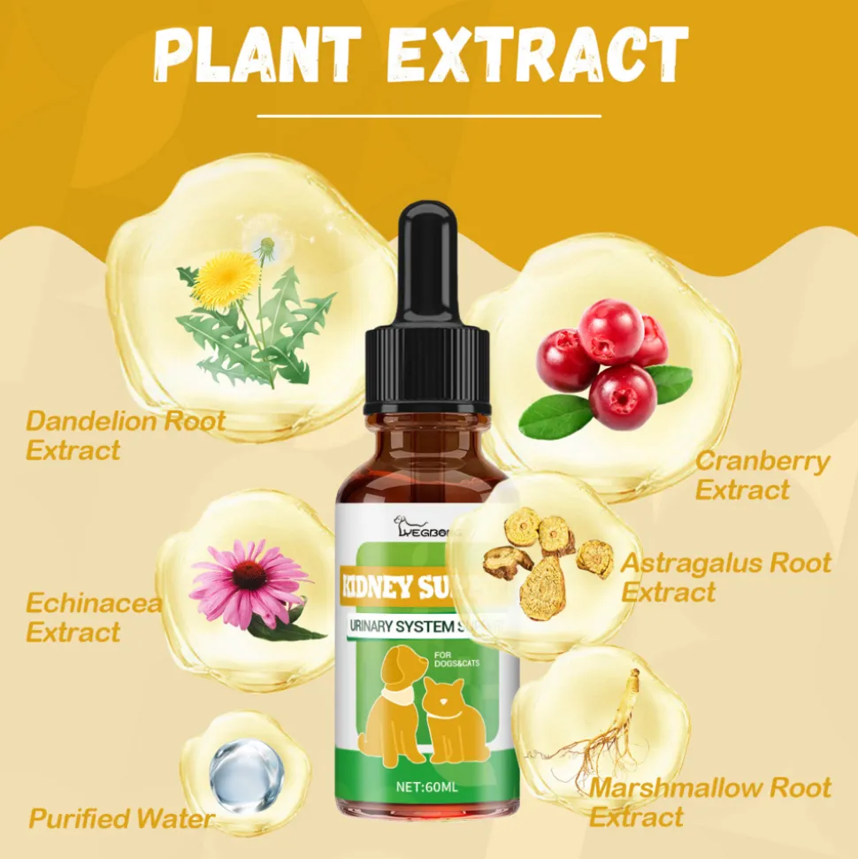 DTOPBUYAGE - Complément nutritionnel pour animaux de compagnie, 60 ml